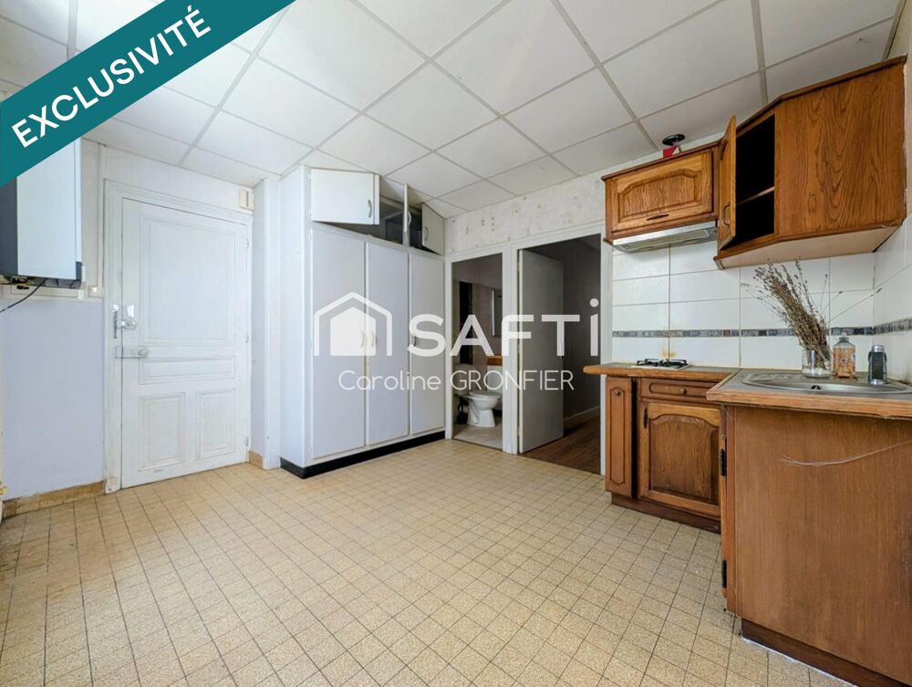 Vente Maison IMMEUBLE DE RAPPORT EN PIERRE | 2 LOGEMENTS AU CŒUR DE GÉNELARD Genelard
