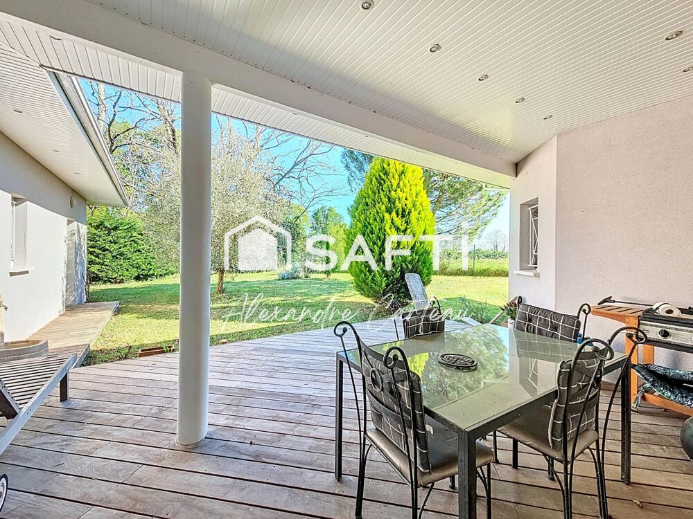 Contemporaine 155 m² 4 chambres, garage et piscine