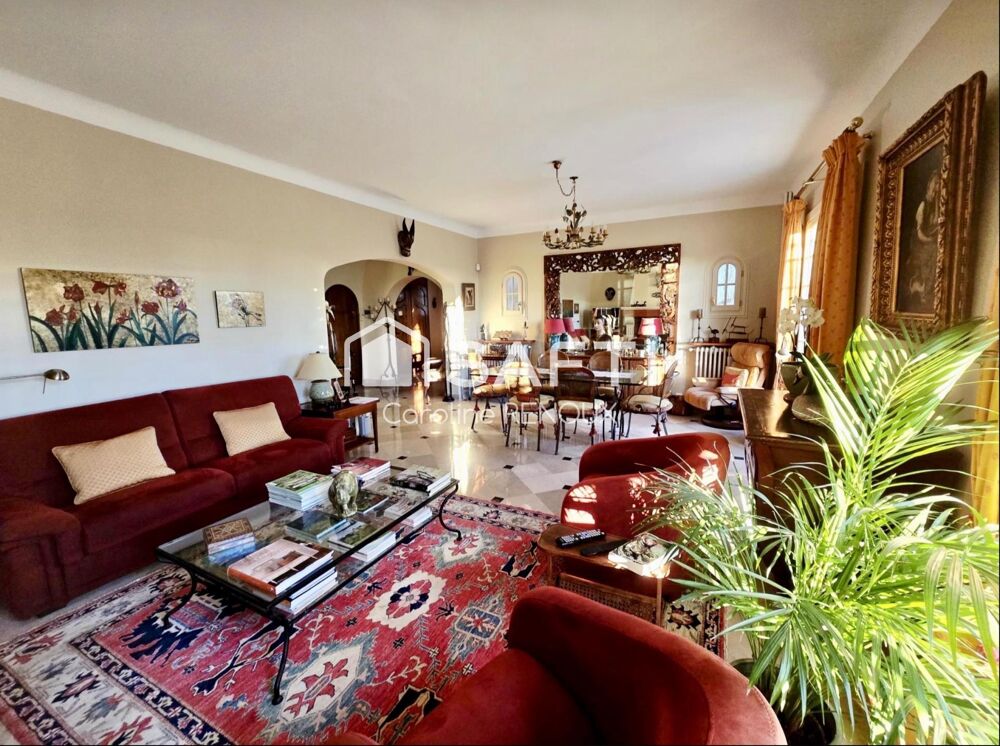 MÉRINDOL  Maison d'exception 145 m² avec vue panoramique et piscine à débordement  Terrain 3 265 m²