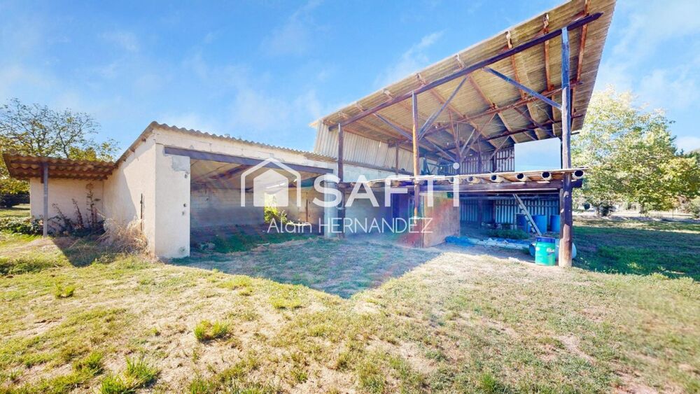 Vente Terrain SAINT-MARTORY – TERRAIN CONSTRUCTIBLE D'ENVIRON 2 000 M² AVEC HANGAR Saint-martory
