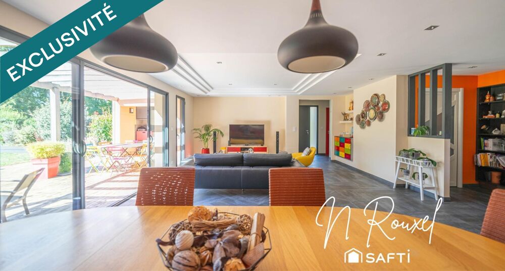 Vente Maison Contemporaine 155m², potentiel 215, terrain 1125m² Fleury-sur-orne