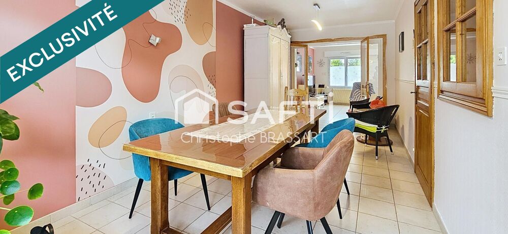 EXCLUSIVITÉ  Maison familiale de 123 m² à AUBIGNY-EN-ARTOIS