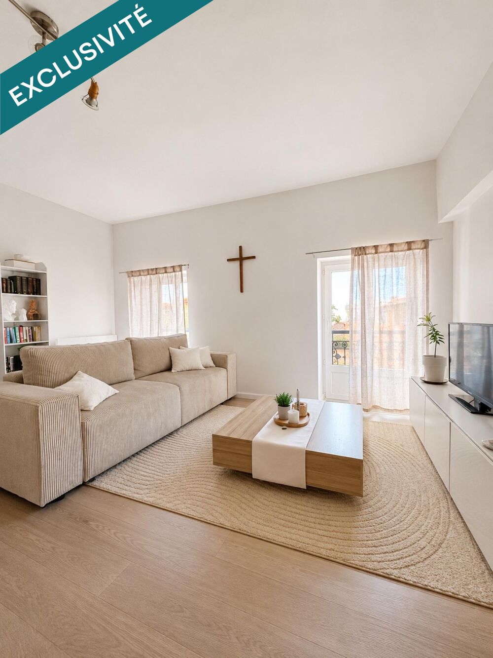 Romans- Appartement T2 de 45 m²  Coeur de ville