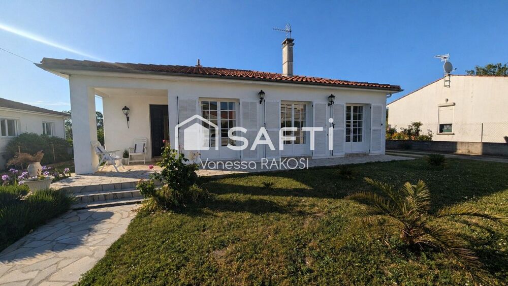 SAINTES MAISON DE PLAIN PIED DE 86 M² - 3 CHAMBRES JARDIN