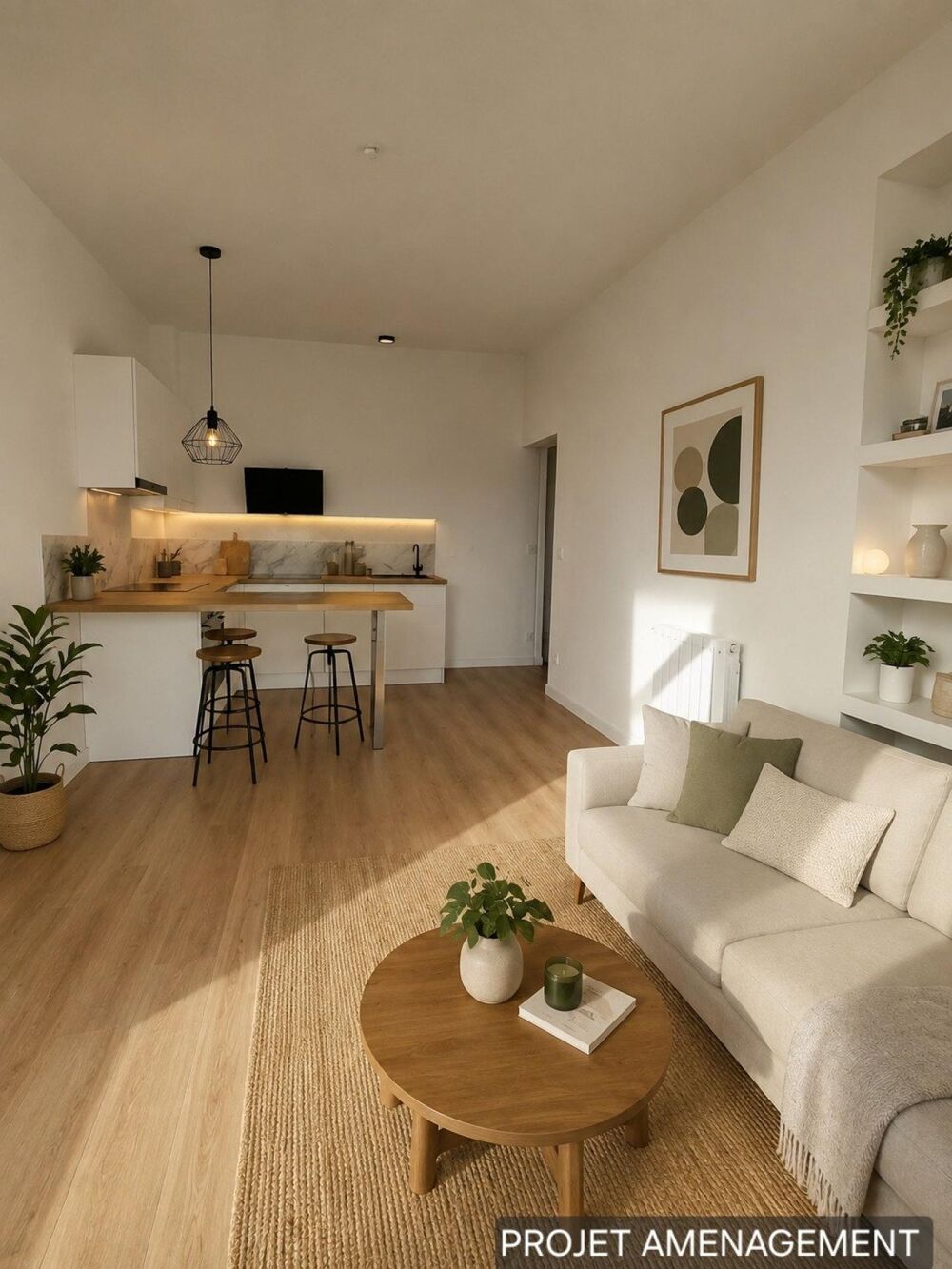 Vente Appartement APPARTEMENT T3 RENOVE AVEC JARDIN ET PLACE DE PARKING Saint-louis-de-montferrand