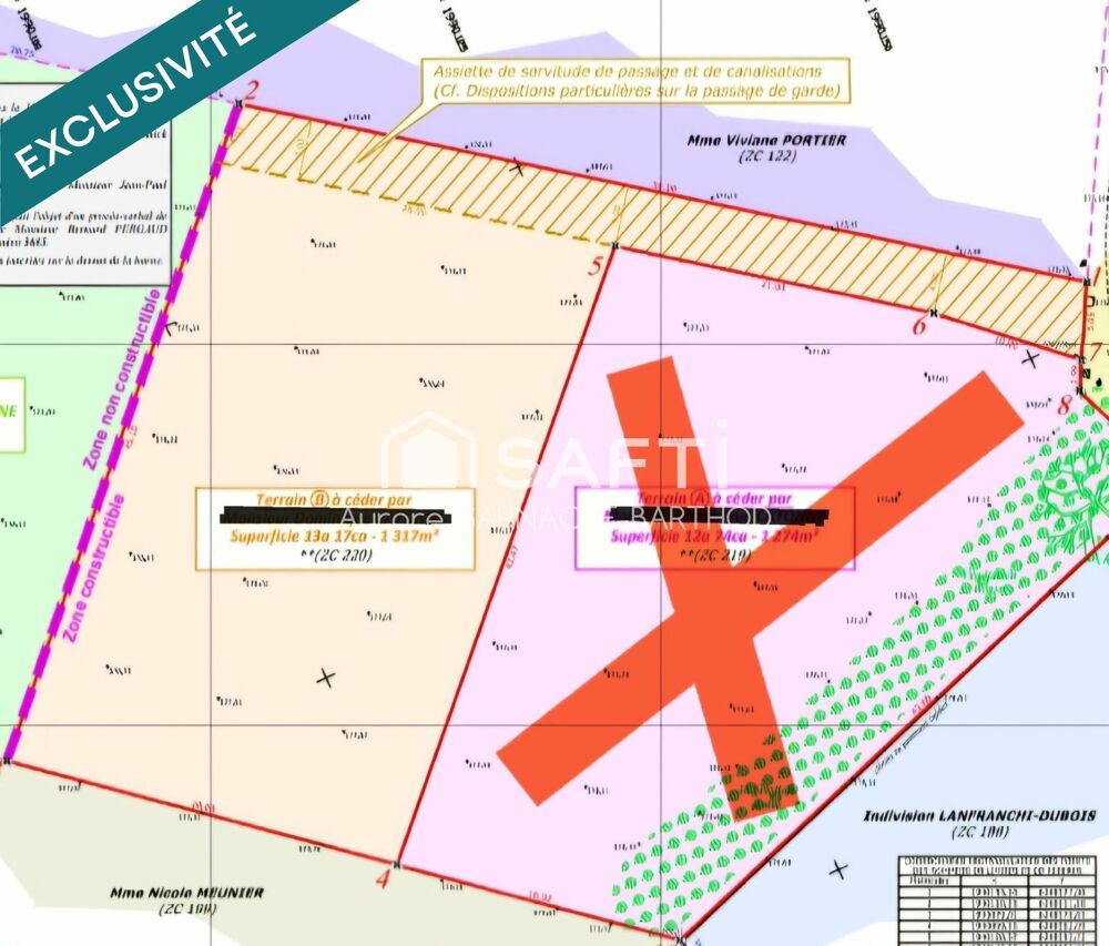 Vente Terrain terrain avec vue d�gag�e Pierrefontaine-les-blamont
