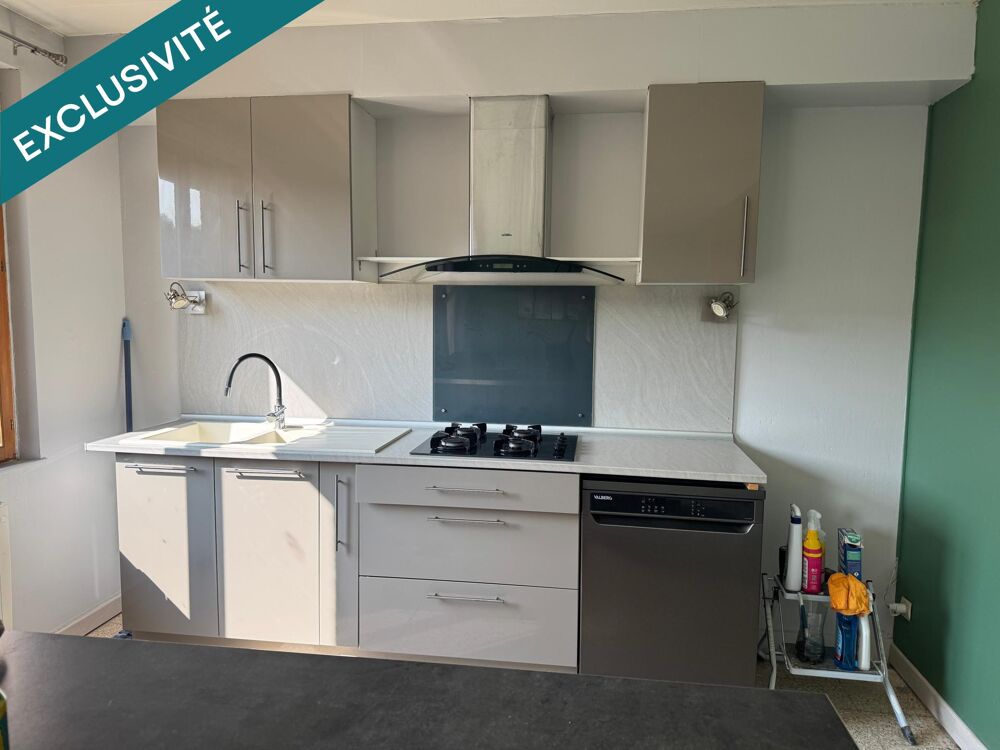 Maison sur sous-sol complet