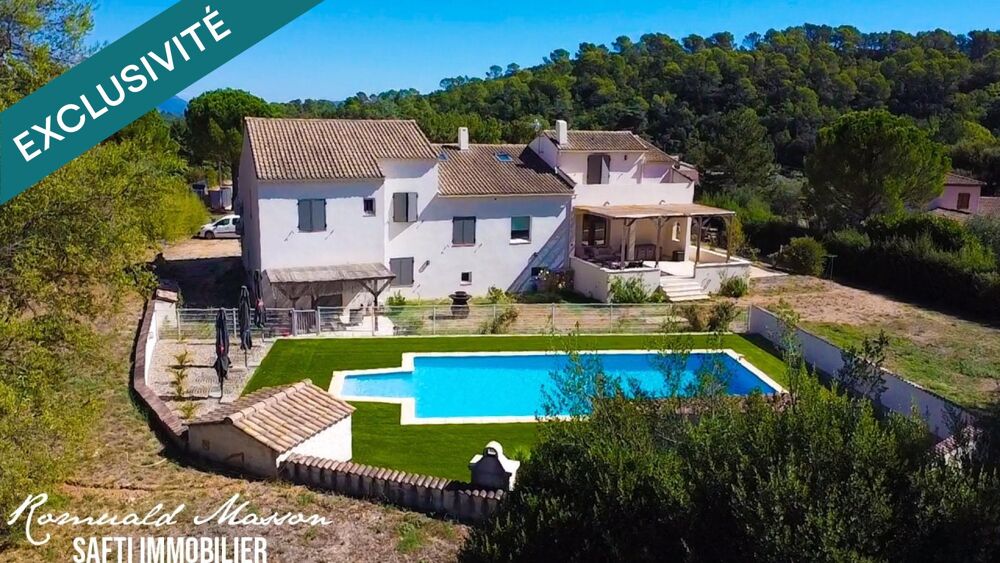 Vente Maison PROPRIÉTÉ D'EXCEPTION – 2 HABITATIONS – 5 700 M² DE TERRAIN Méounes-lès-montrieux