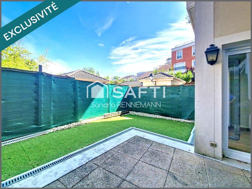 Duplex calme et lumineux avec jardin et parking.