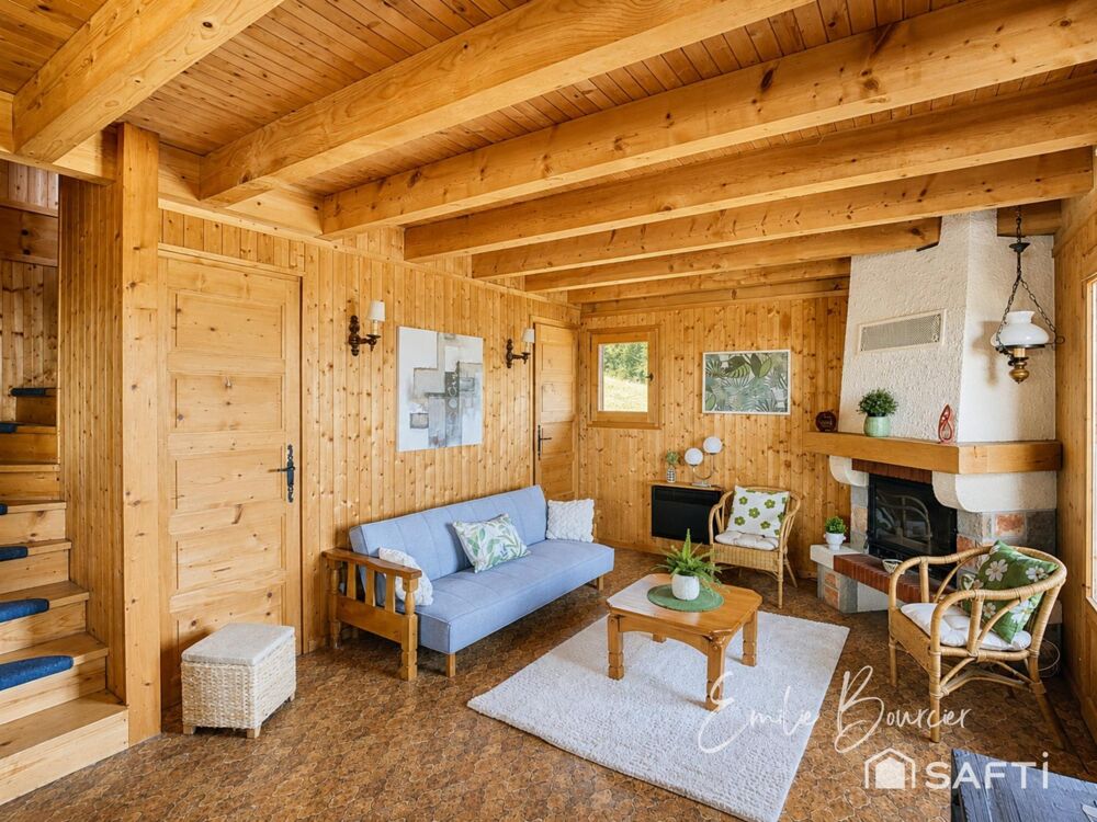 Chalet vue lac sur 1403m² de terrain