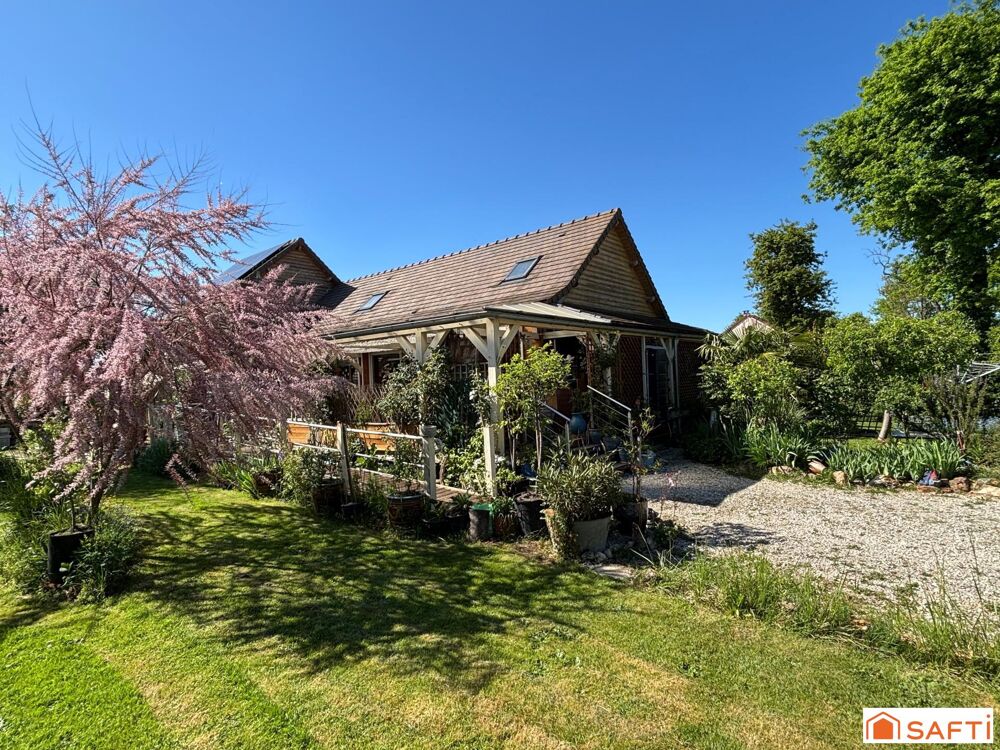 Vente Maison Si votre rêve est une maison en bois et respectueuse de l'environnement alors ,cette maison et faite pour vous ! Champignelles