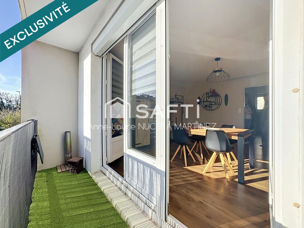 EN EXCLUSIVITÉ - Brest - Appartement T4 lumineux, avec grand balcon et cave