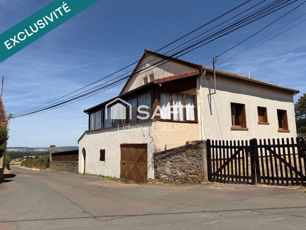 Vente Maison Fort potentiel, vue exceptionnelle – 15 min Cluny Buffieres