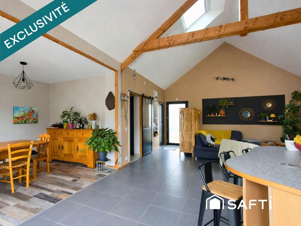 Moderne, éco-performante, terrain 3000 m² arboré