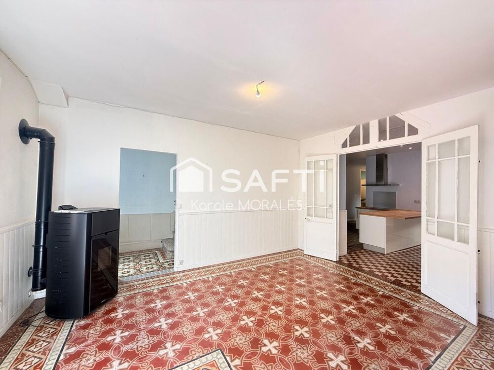 Vente Maison PERPIGNAN, QUARTIER ST JEAN, JOLIE  MAISON DE VILLE T6, AVEC GARAGE ET EXTERIEURS Perpignan