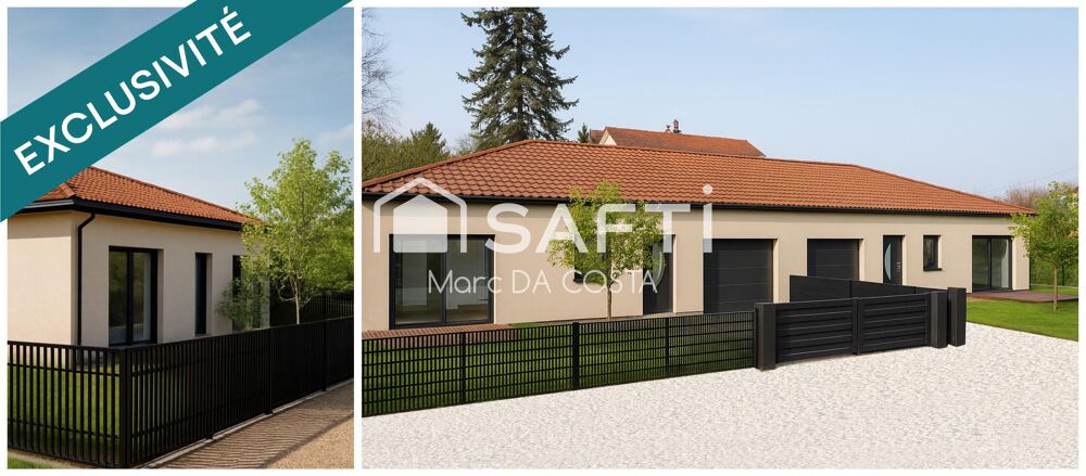 Maison neuve 2026, 90m2+garage, frais de notaire réduits