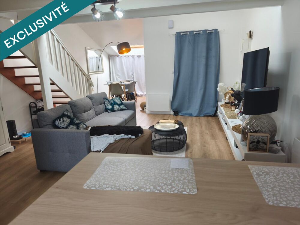 Vente Appartement Concarneau, proche de toutes les commodités, duplex, refait à neuf, grande cave carrelée Concarneau