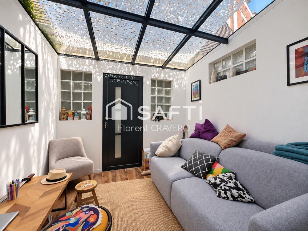 Vente Maison Maison familiale – 3 chambres + bureau – Terrasse – Quartier des Rigollots Fontenay-sous-bois