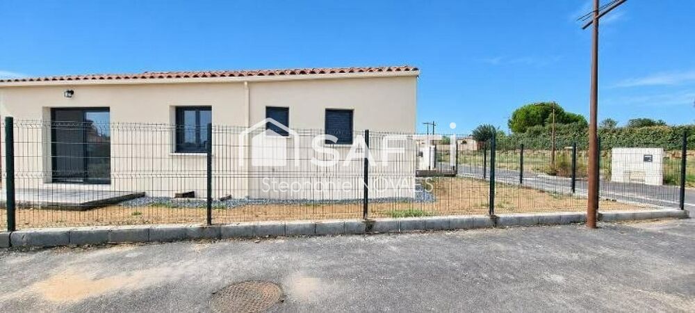 Vente Maison Maison neuve de plain-pied - 3 pièces - 90 m² - Terrain 311 m² - Puisserguier Puisserguier