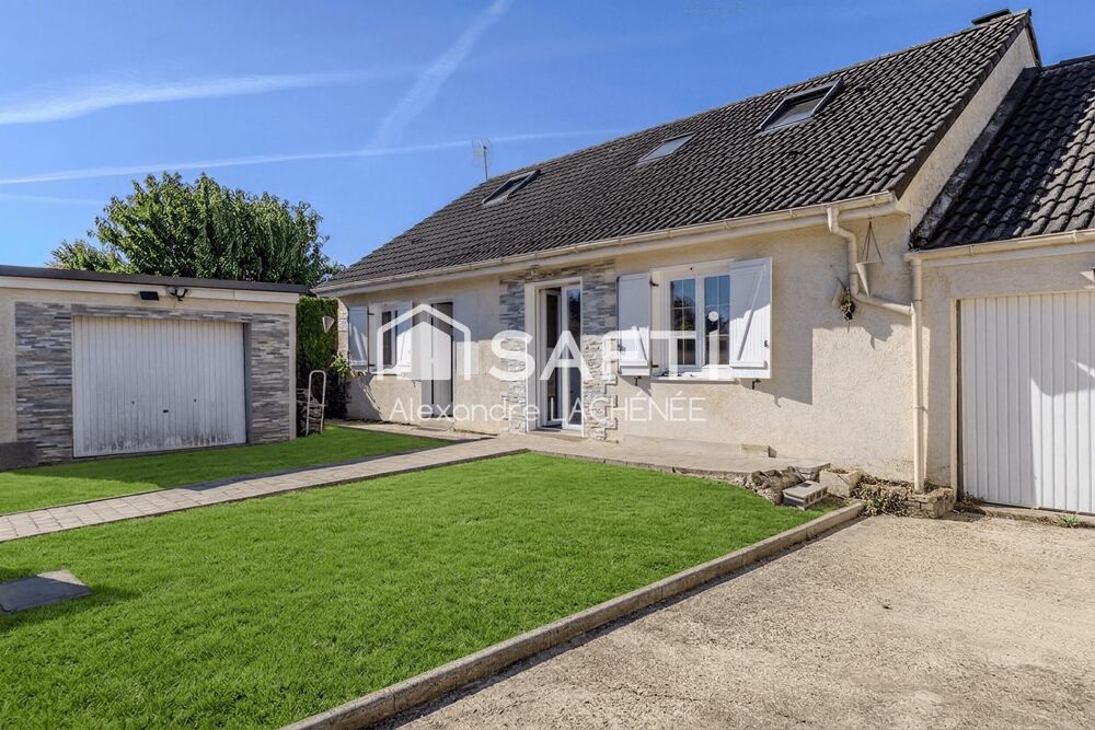 Maison rénovée avec véranda, jardin, à Lormaison