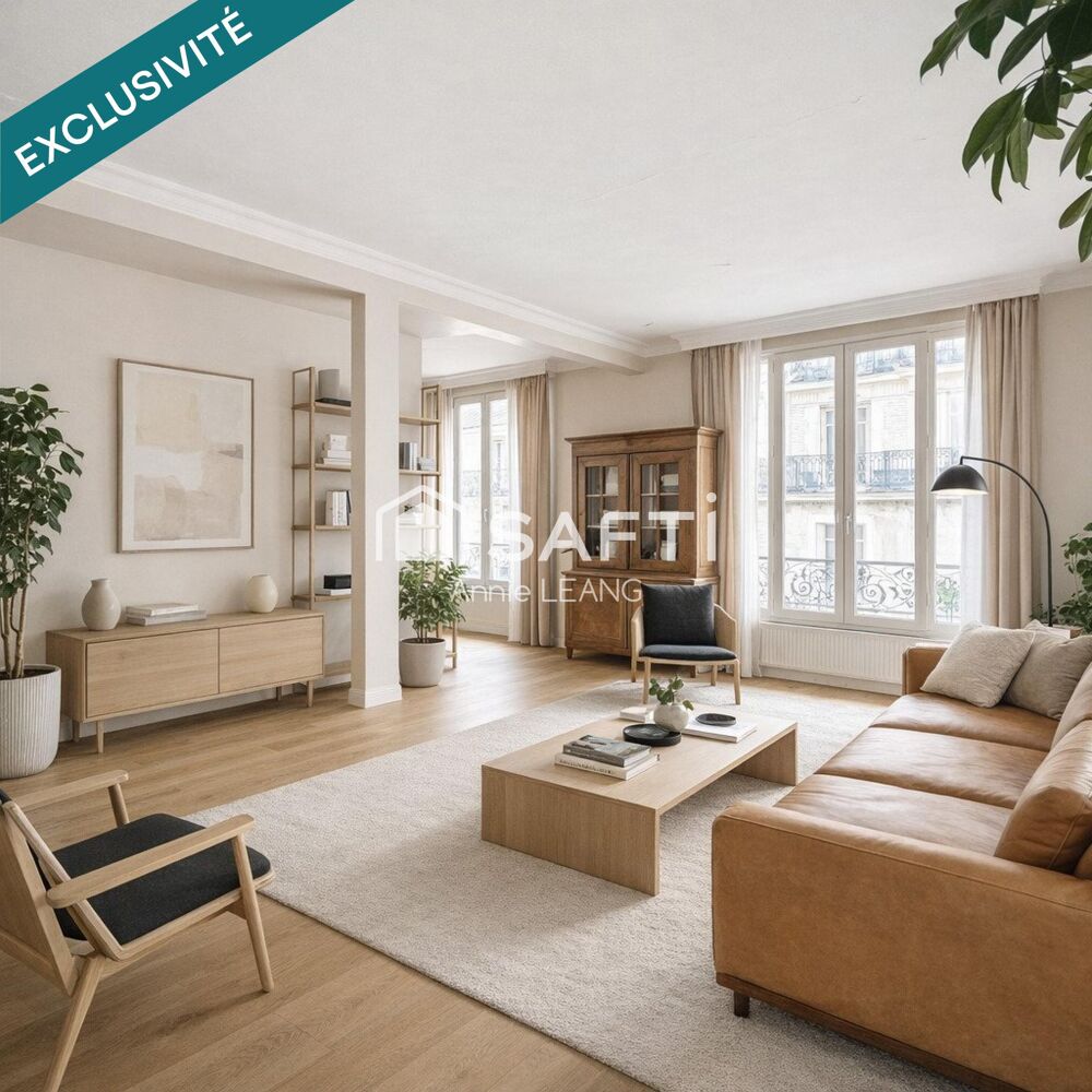 Vente Appartement Charmant 2 pièces lumineux avec mezzanine, au cœur du quartier Mouffetard, dans un immeuble Belle Époque de caractère. Paris 13