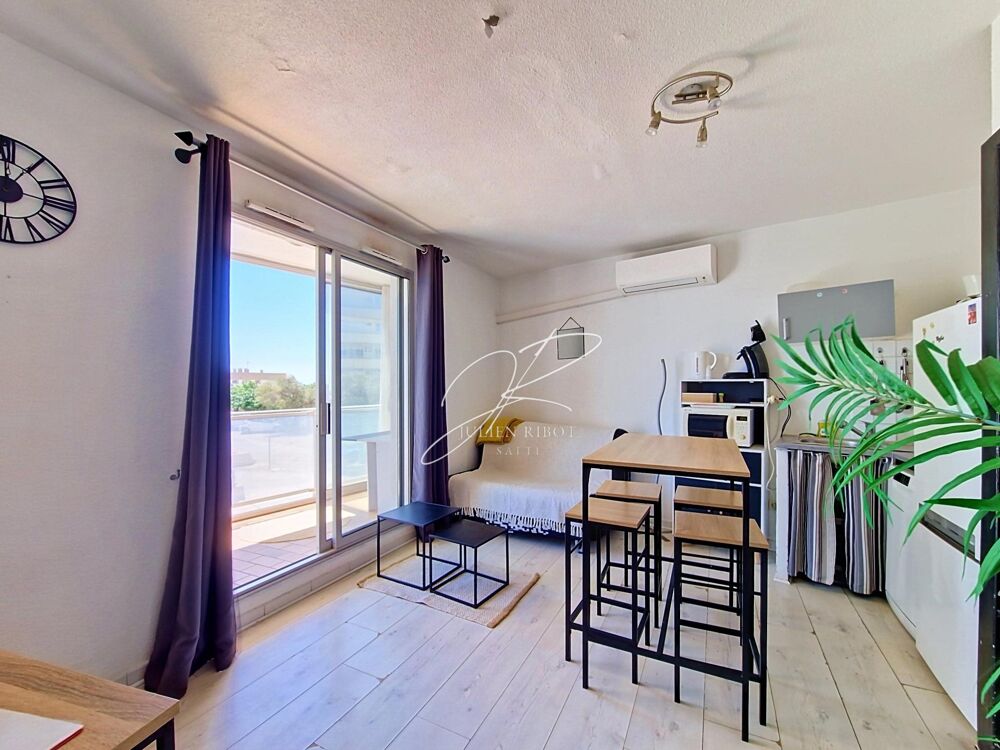 Vente Appartement Appartement T2 37 m² vue mer loggia et parking Valras-plage