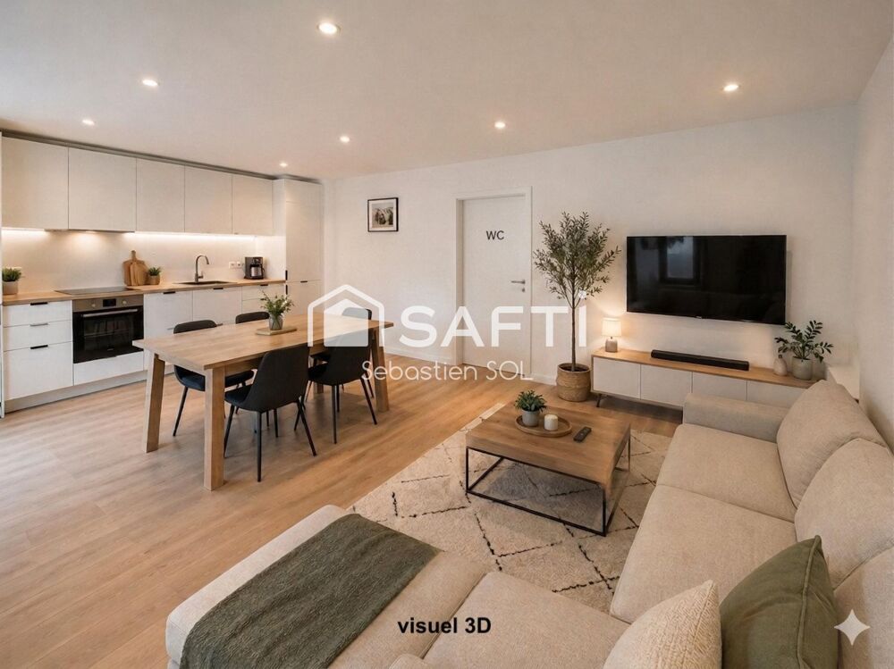 Maison 68 m²  Caylus  Vue lac