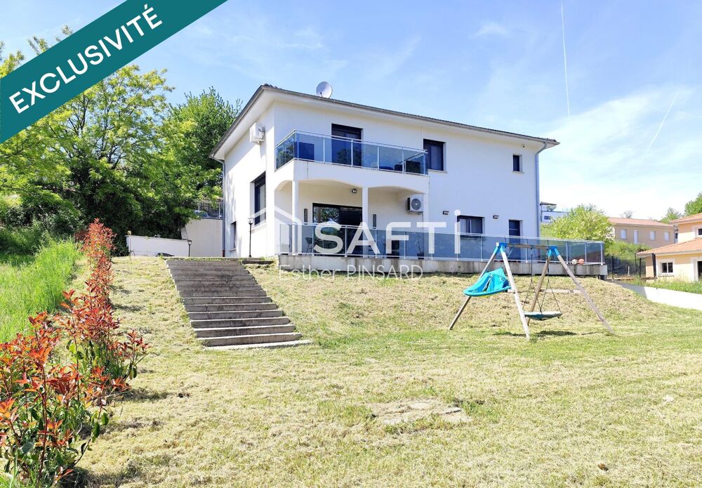 Vente Maison Maison récente 167 m² – 4 chambres dont suite parentale – Terrain 1000 m² Lagnieu