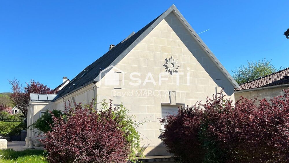 Grande maison climatisée avec piscine à Andilly
