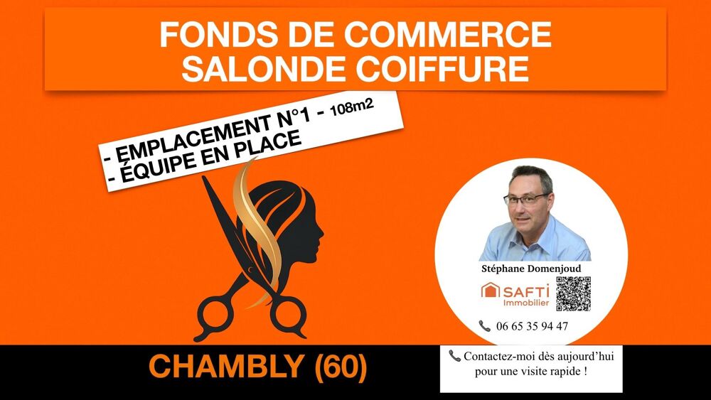   Institut beauté 100 m² – Rentable – Équipe en place – Parking 