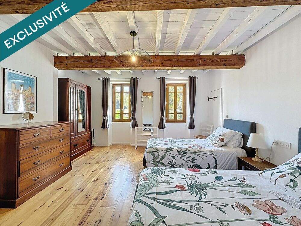Propriété de caractère avec gîte, piscine et bois  Proche Mirepoix