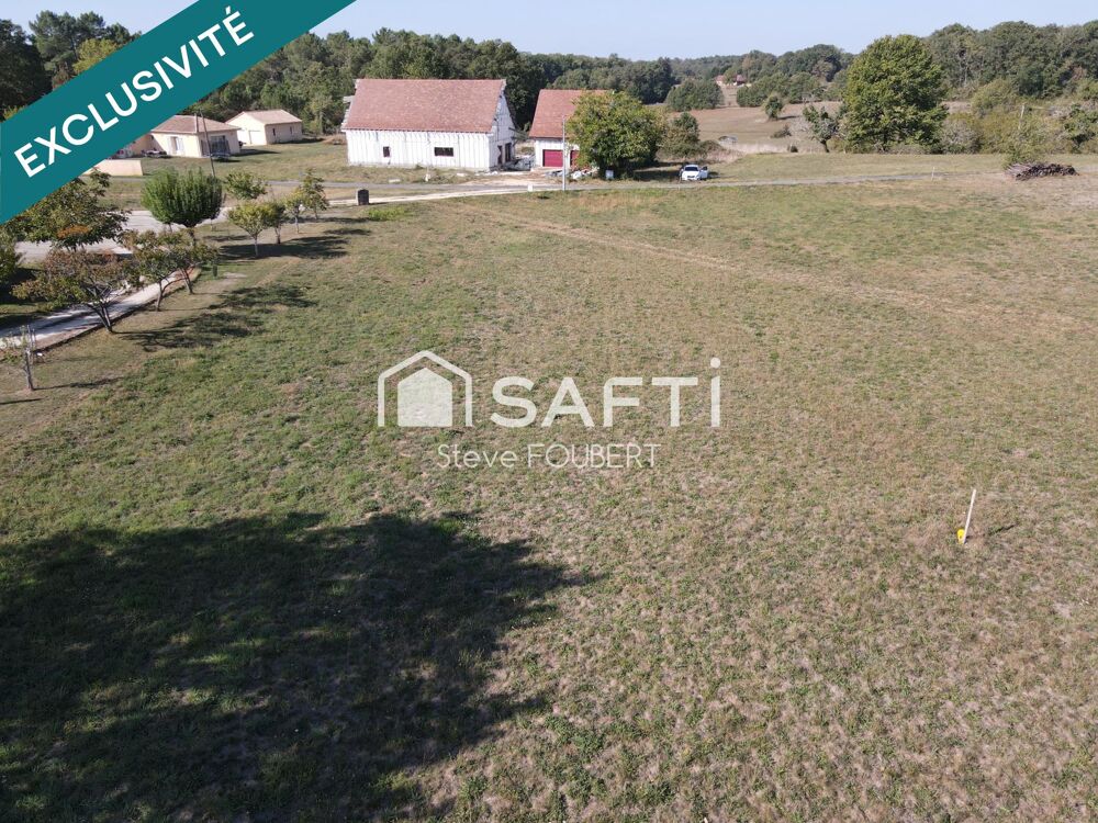 Vente Terrain 1495 m2 constructible en campagne Rouffignac-saint-cernin-de-reilhac