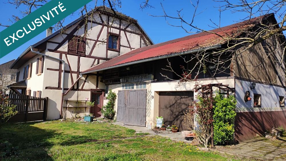 Maison alsacienne 200m² à fort potentiel