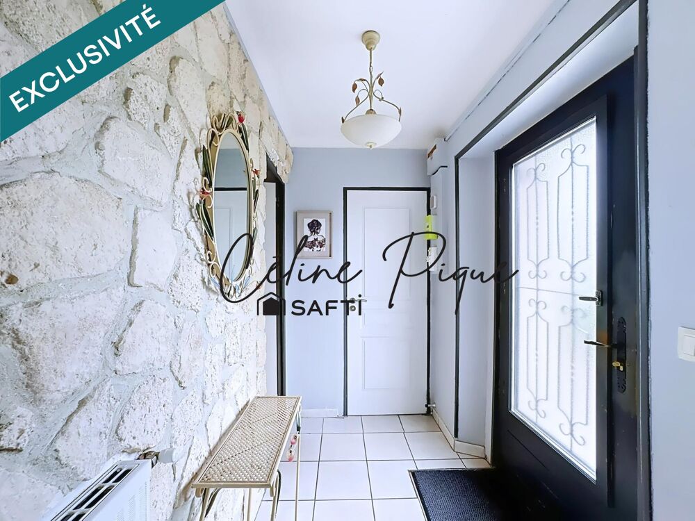 Maison 6 pièces, 4 chambres avec grand jardin et garage