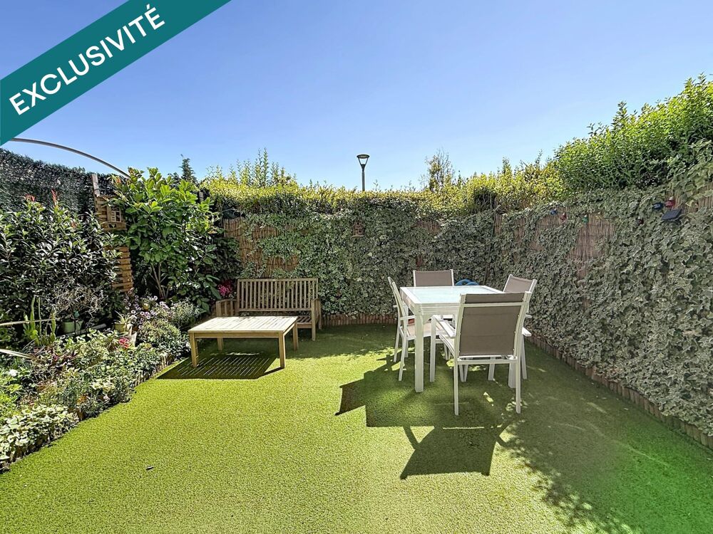 Appartement 3 chambres avec jardin, 2 parking