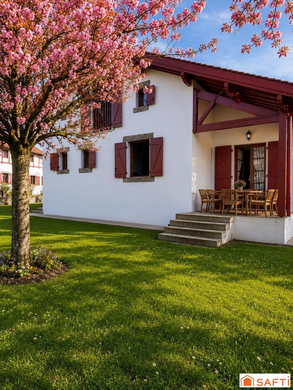 Vente Maison Calme, vue montagne, charme basque près du centre Saint-jean-pied-de-port