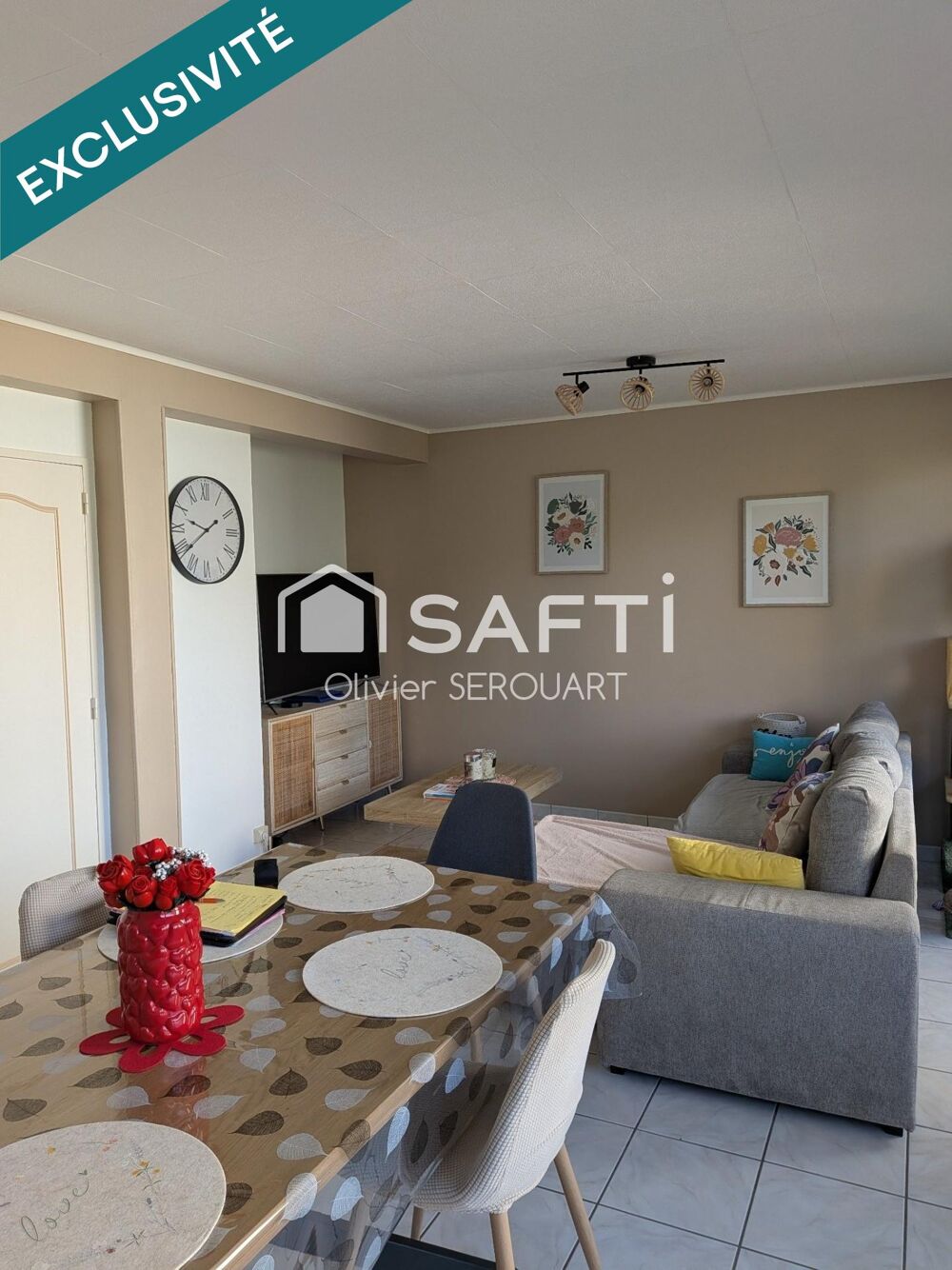 Vente Appartement Appartement 76 m² QUARTIER REMICOURT – 3 chambres – Balcon – Cave Saint-quentin