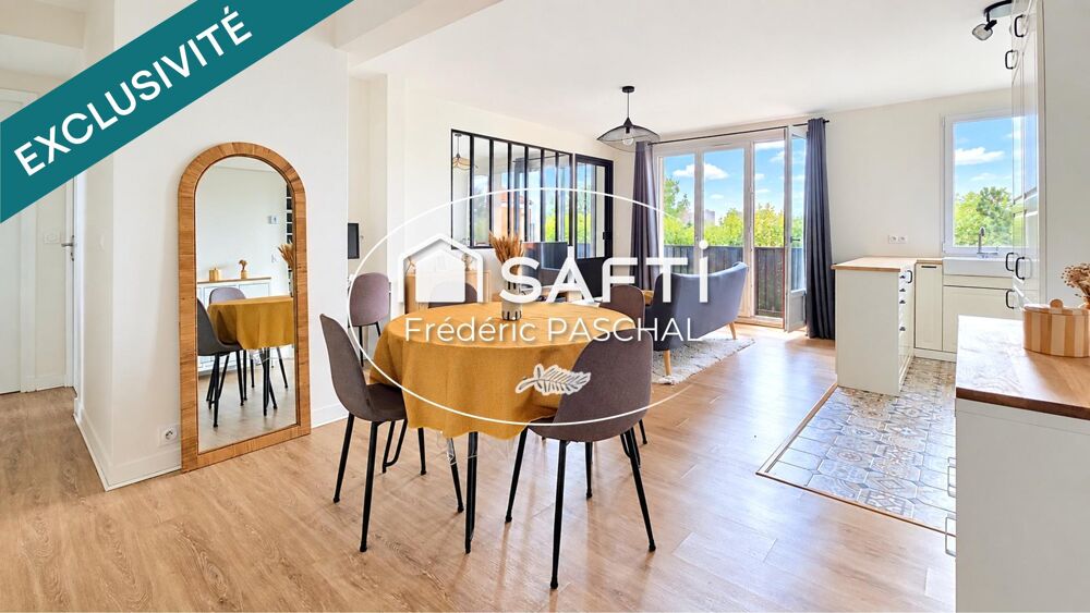 Vente Appartement Appartement 3 pièces, 63 m² - Balcon + Cave - Centre-ville Nanterre
