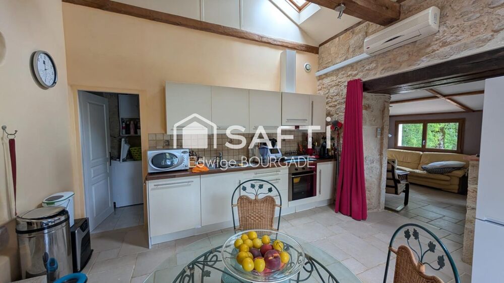Vente Maison Ancienne bergerie agrandit et rénovée avec goût Belaye