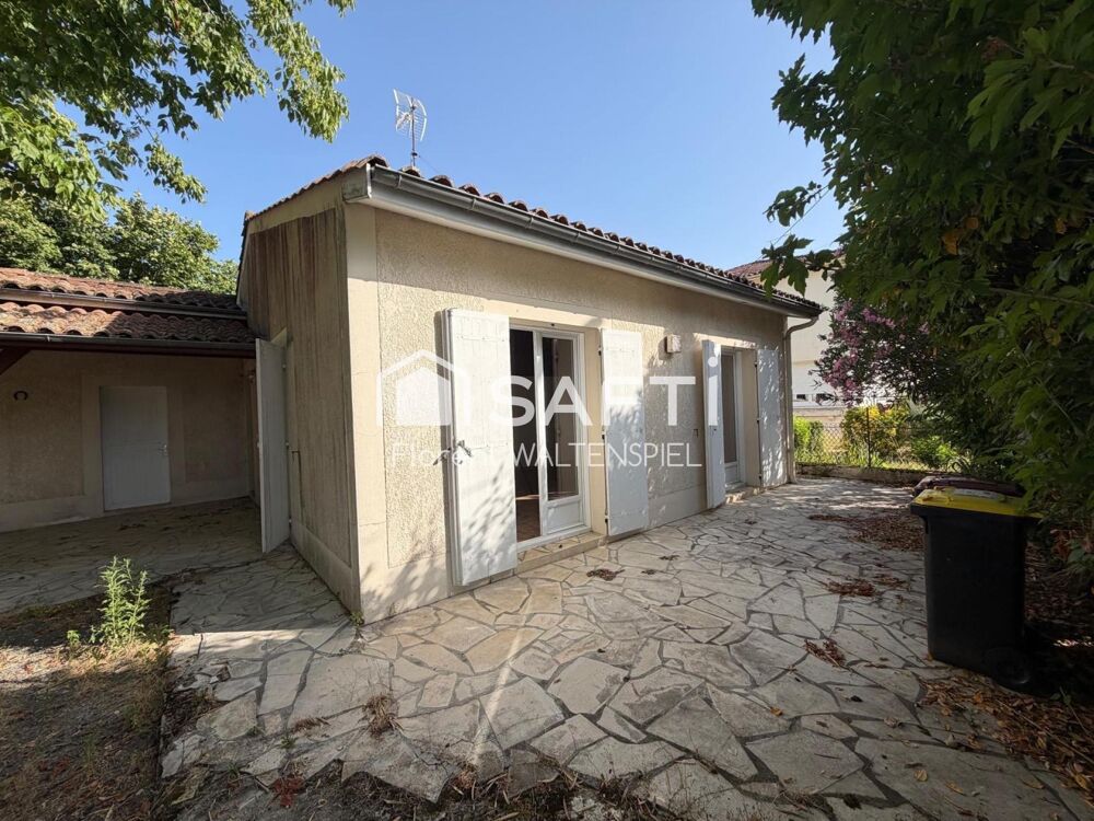 Au coeur de Cadillac,maison avec jardin et garages !