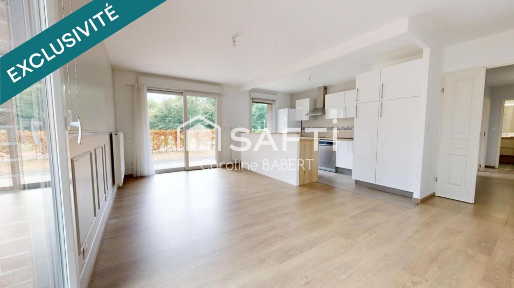Vente Appartement Wattignies : 3 pièces avec jardin de 100 m² Wattignies
