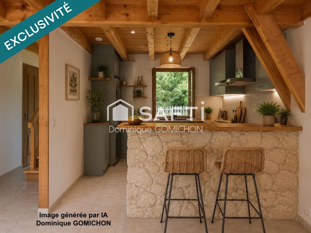 Jolie maison spacieuse avec une vue dégagée, très fonctionnelle