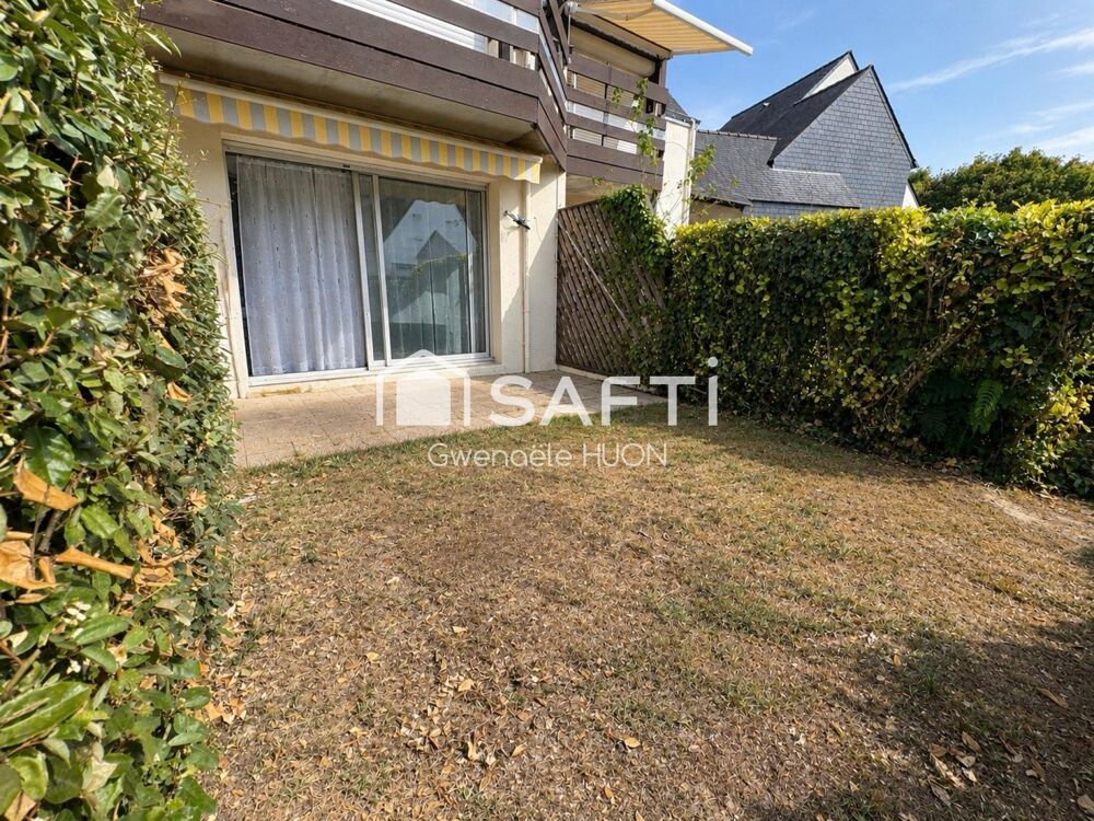 À 200 m de la plage, studio en rez de jardin exposé SO