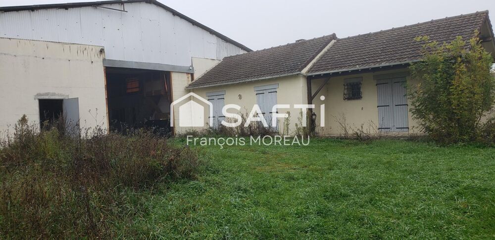 Vente Immeuble Maison 65 m2, Entrepot 250 m2, terrain 941 m2 Nemours Nemours
