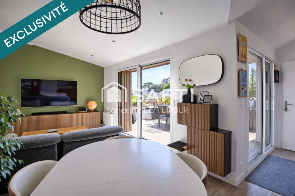 Appartement duplex T4 avec terrasse et garage