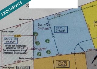  Terrain � vendre 820 m�