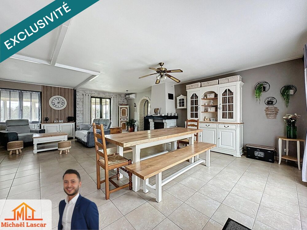 Vente Maison Maison familiale 5 chambres avec dépendance VISITE VIRTUELLE DISPONIBLE Saint-gervais-en-belin