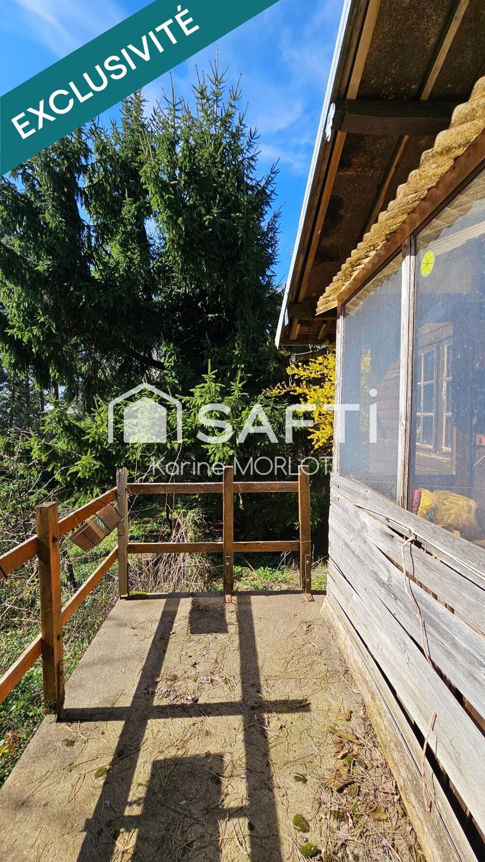 Vente Terrain LANDRESSE - TERRAIN DE LOISIR – ENVIRON 13 ARES + 2 abris Landresse
