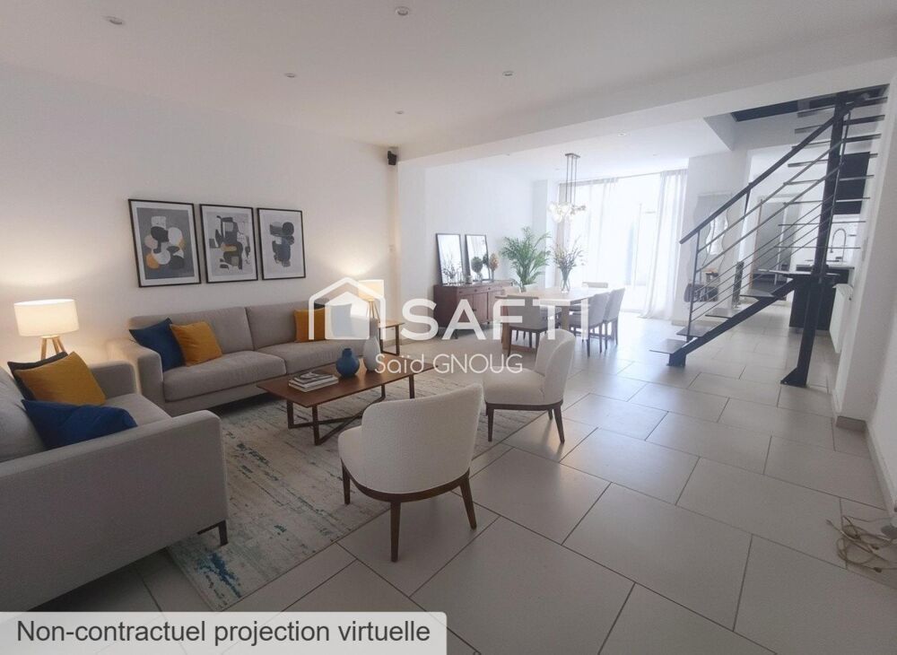 Vente Maison Charmante maison avec cour en hypercentre de Saint-Quentin – 84 m² Saint-quentin