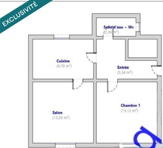  Appartement à vendre 2 pièces 48 m²